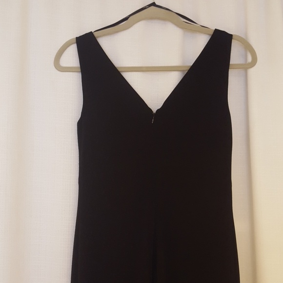 Black Cocktail dress w/ metallic beading - Picture 7 of 8